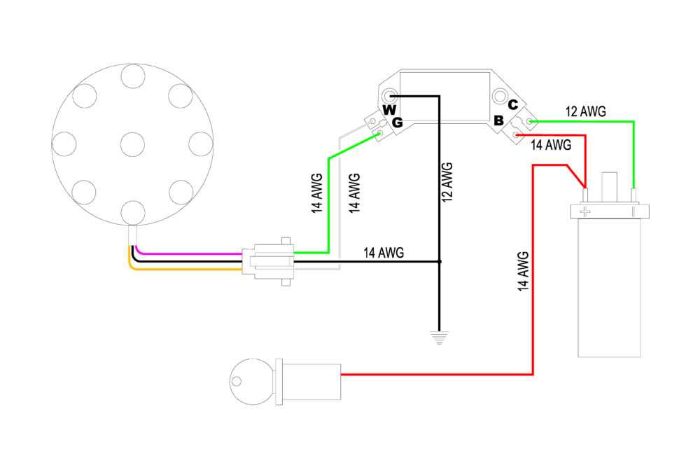 mallory unilite distributor wiring diagram