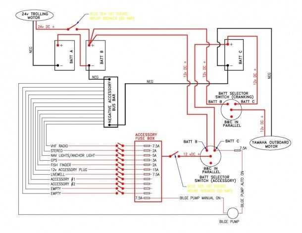 marine radio wiring diagram