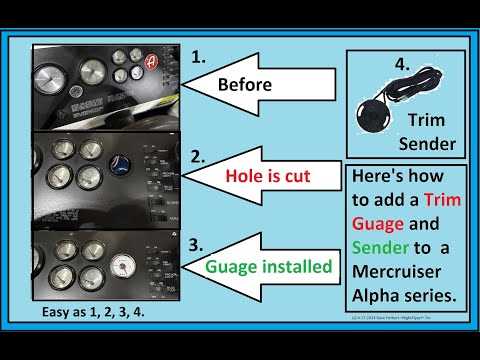 mercruiser trim sender wiring diagram