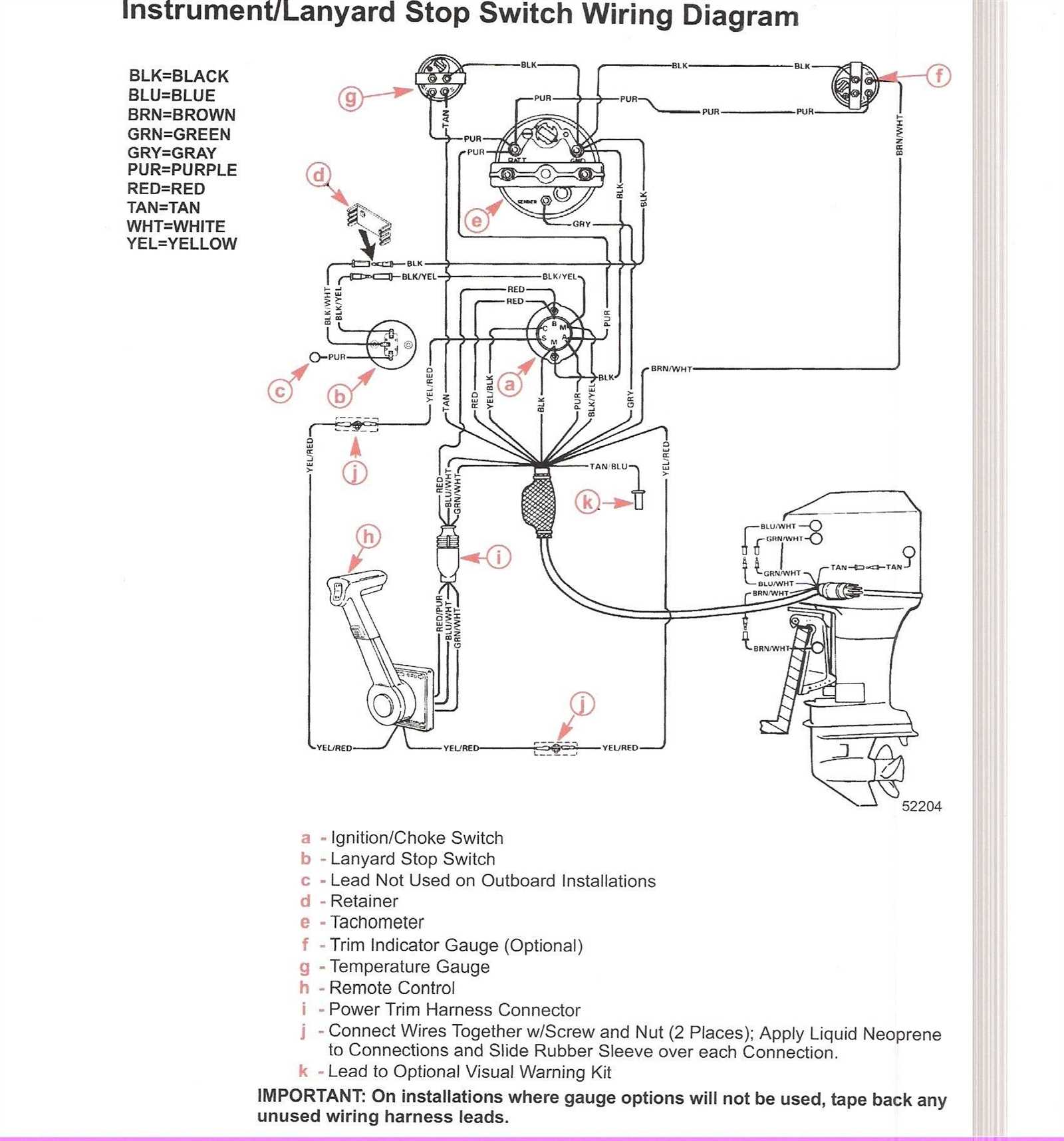 mercury wiring harness diagram