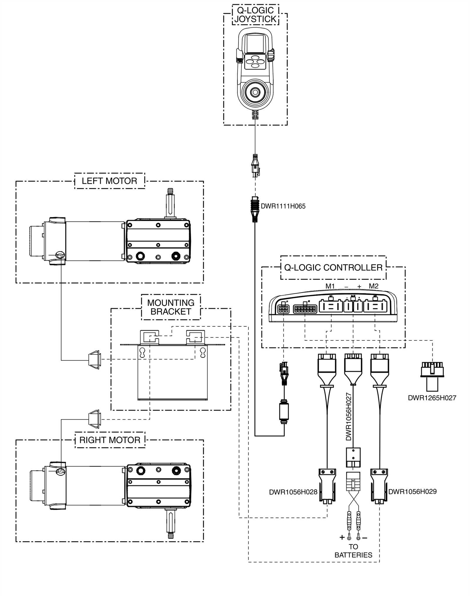 mobility scooter wiring diagram