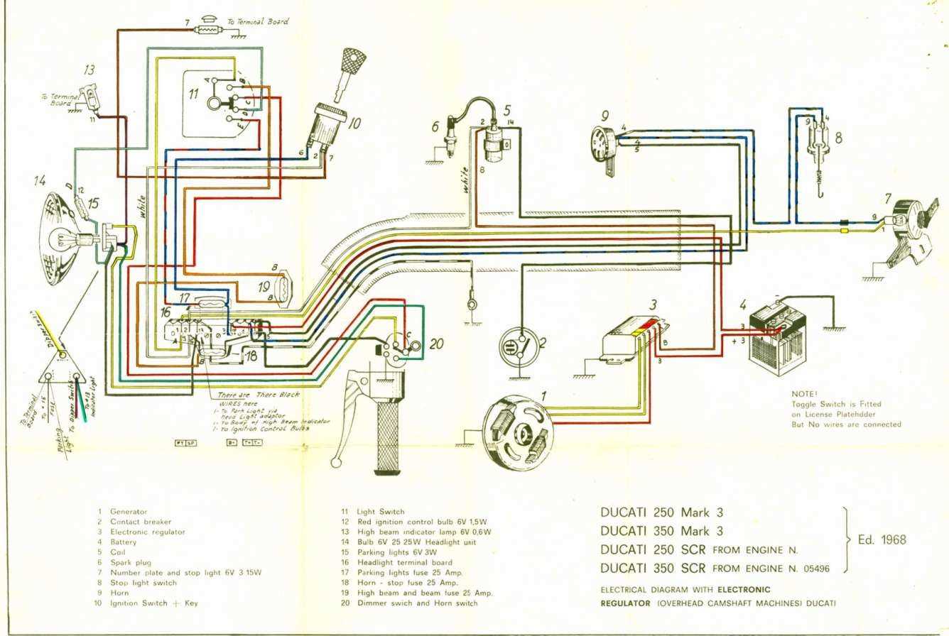 motorcycle diagram wiring