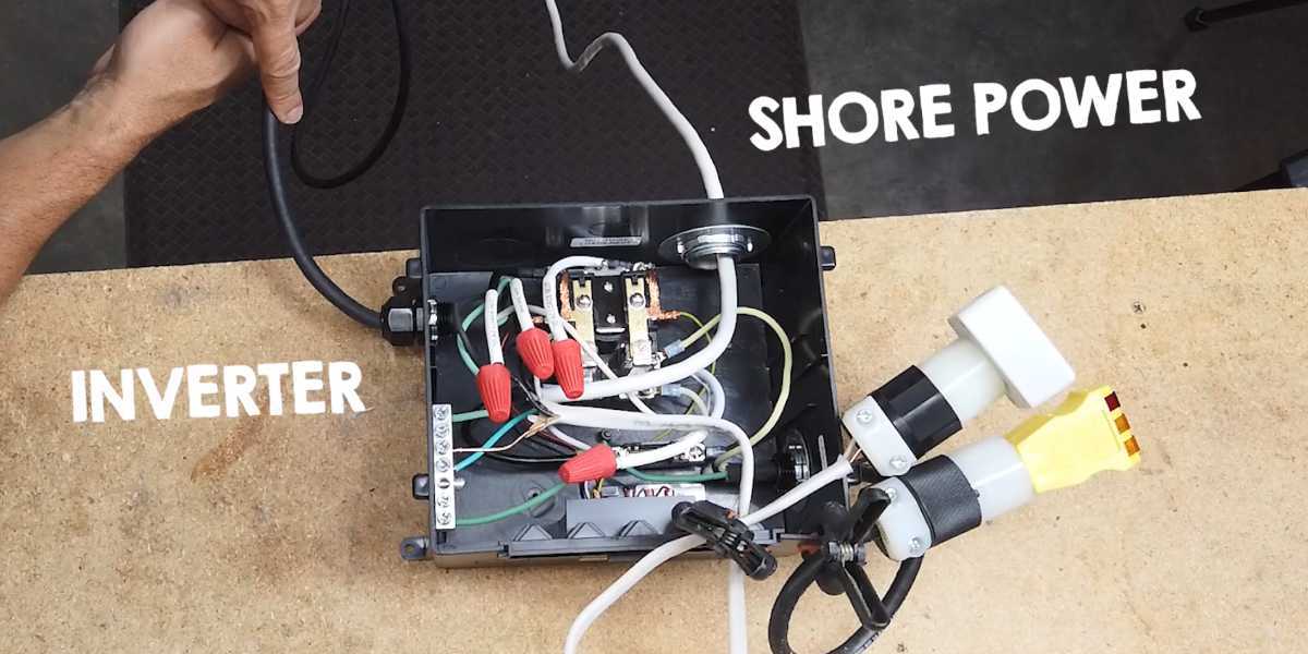 motorhome inverter wiring diagram