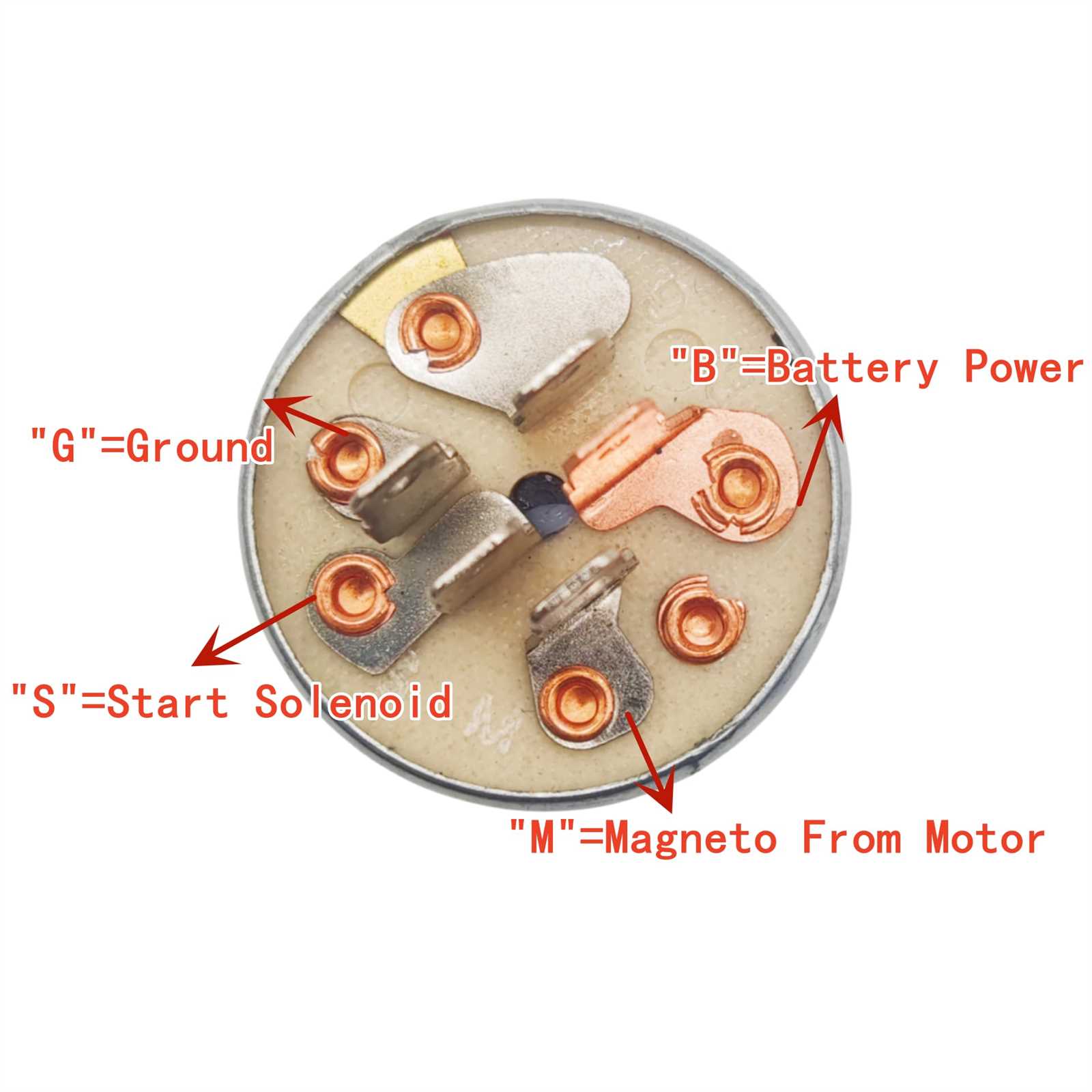 mower 5 pole ignition switch wiring diagram