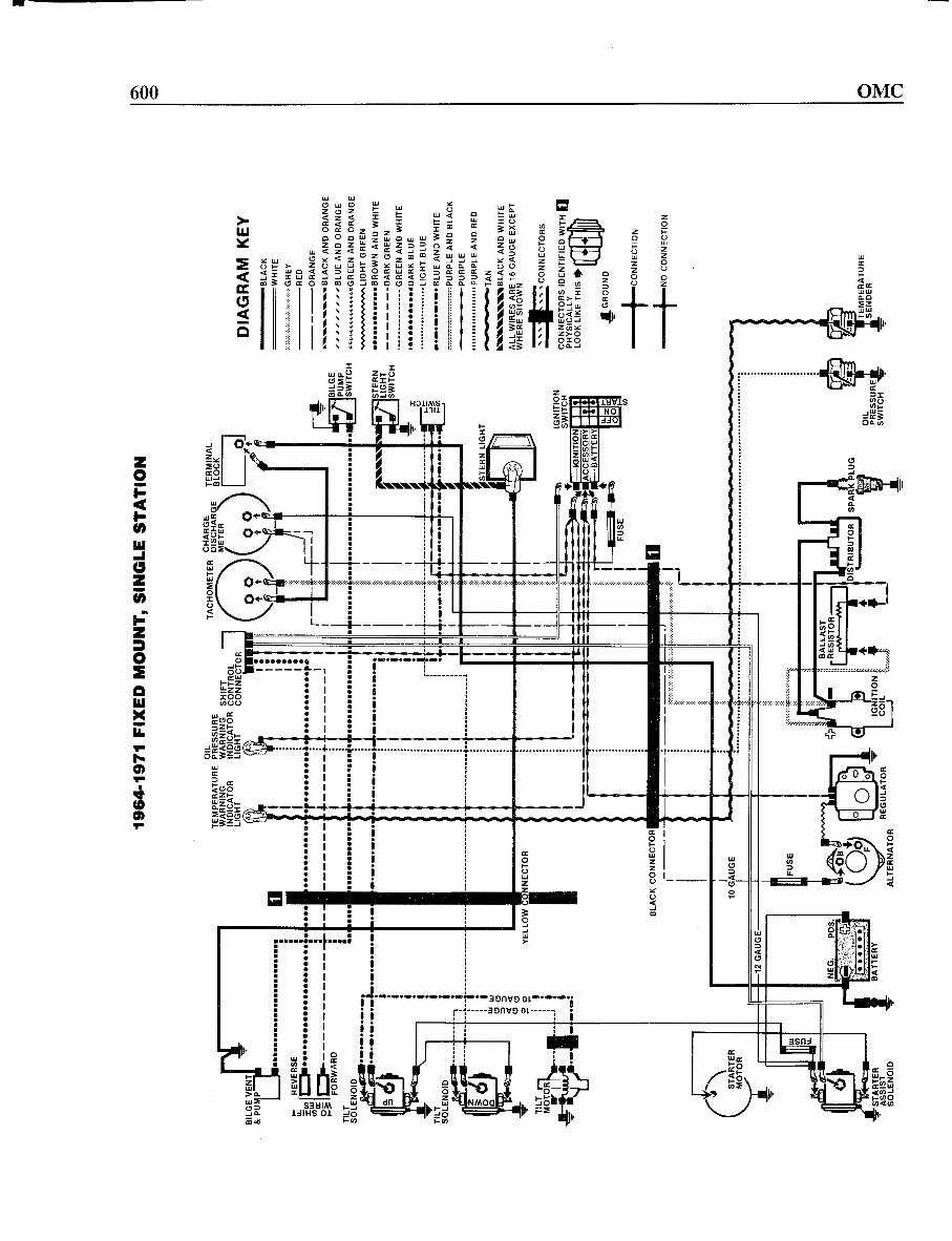 omc ignition switch wiring diagram