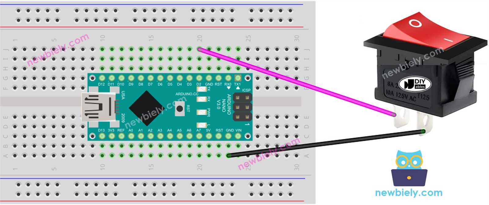 on off on switch wiring diagram