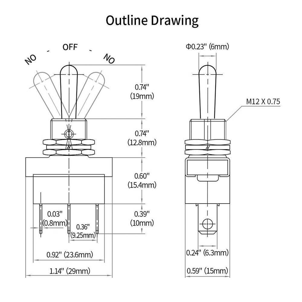 on off toggle switch wiring diagram