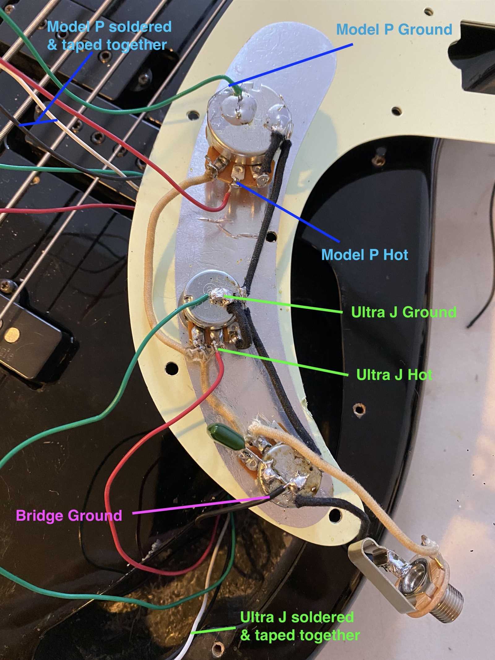 p bass wiring diagram