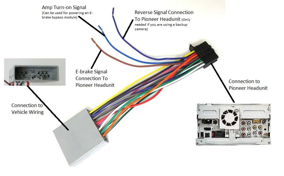 pioneer avh 1300nex wiring diagram