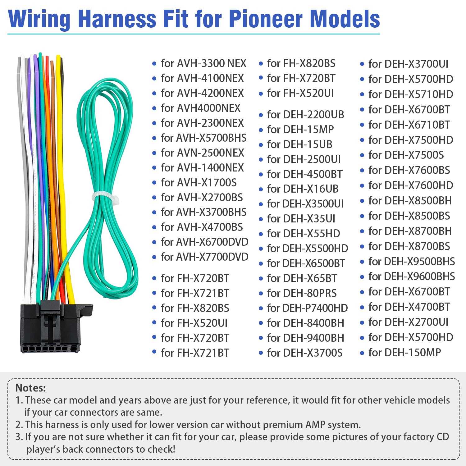 pioneer avh x2700bs wiring diagram