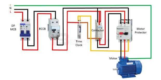 pool light junction box wiring diagram