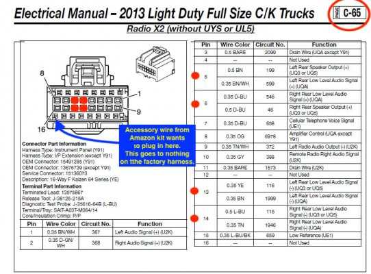 radio wiring diagram for 2008 chevy silverado