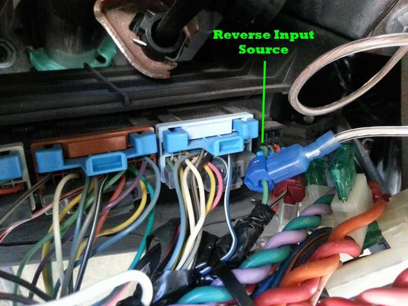 reverse camera gm backup camera wiring diagram