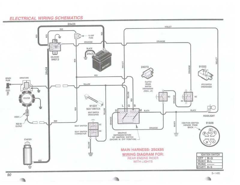 schematic 5 prong ignition switch wiring diagram