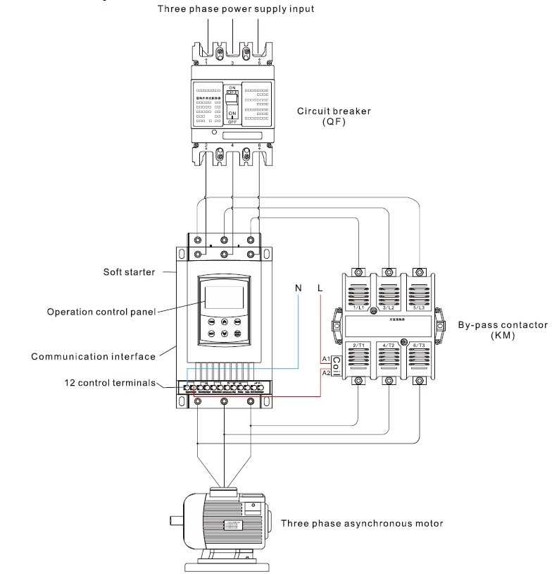 soft start wiring diagram