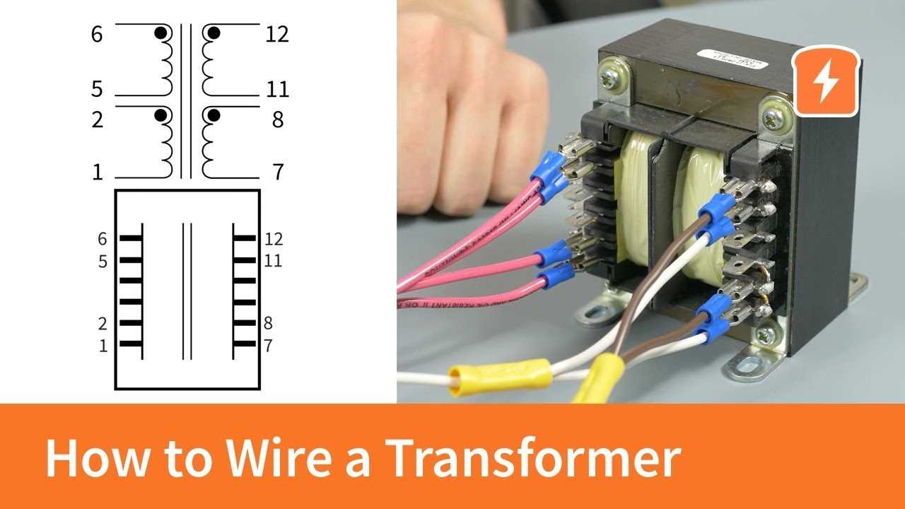 step down transformer wiring diagram