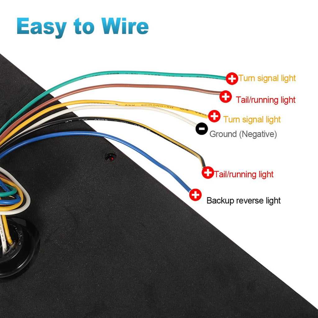 stop turn tail light wiring diagram