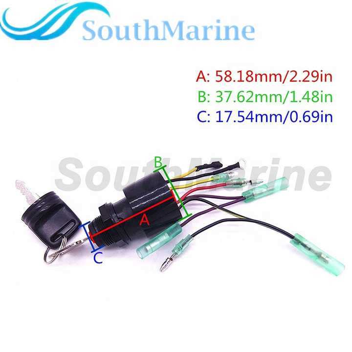 suzuki outboard ignition switch wiring diagram