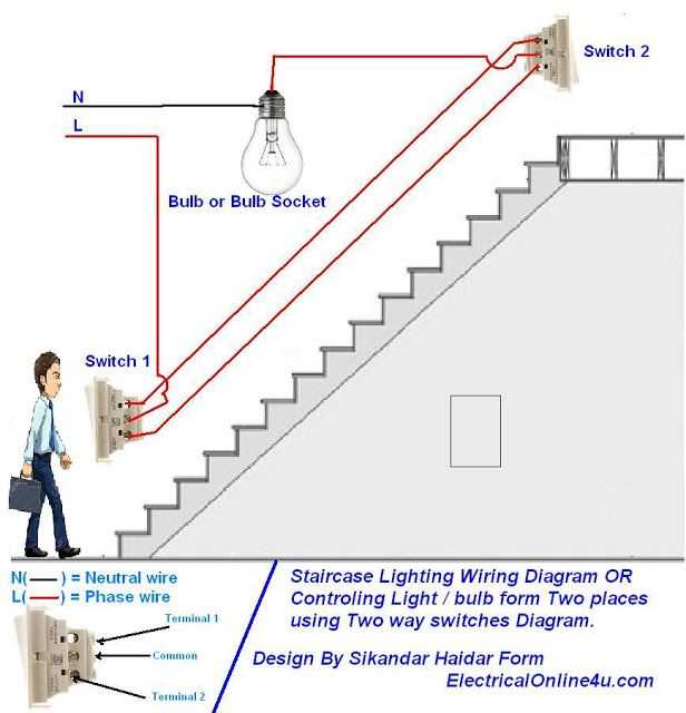 switch 2 way wiring diagram