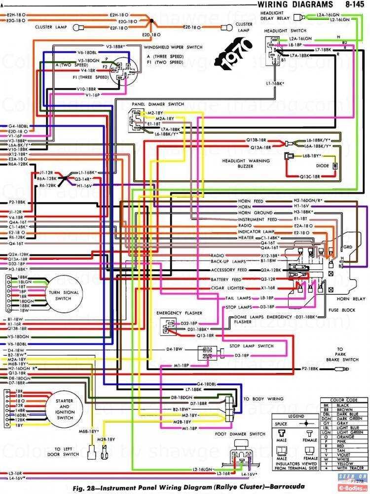 tach wiring diagram