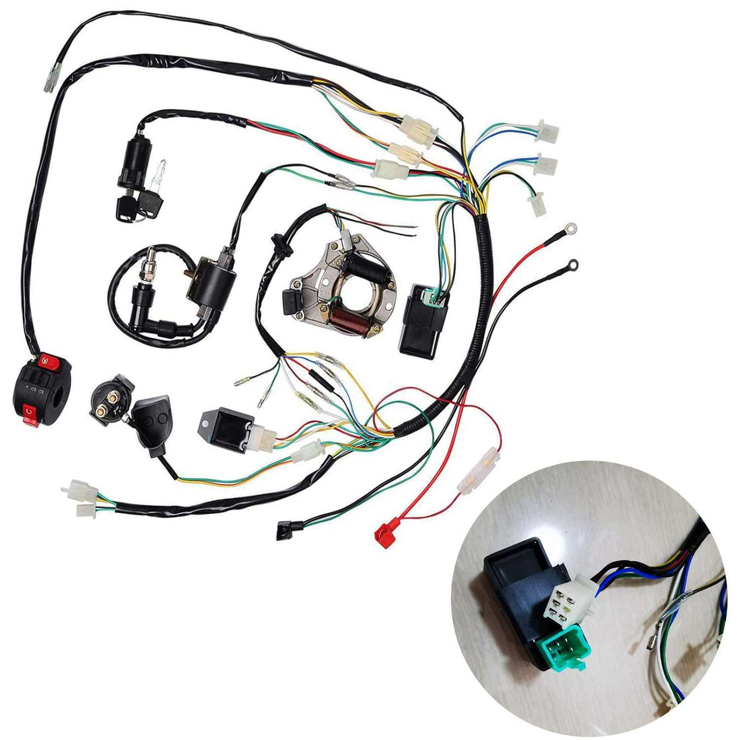 taotao chinese 110cc atv wiring diagram