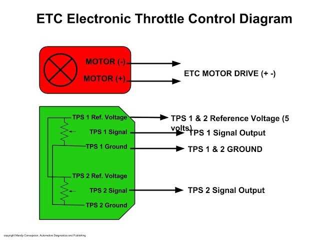 toyota 3 wire throttle position sensor wiring diagram