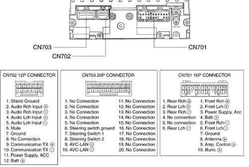 toyota camry radio wiring diagram