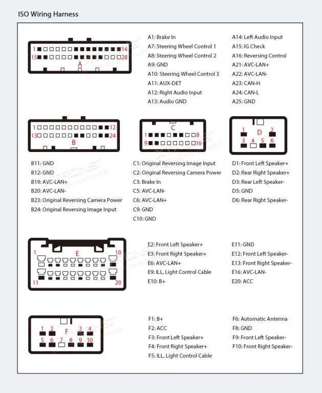 toyota rav4 wiring diagram stereo