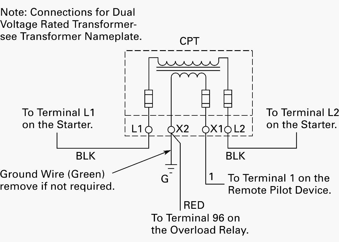 transformer wiring diagram