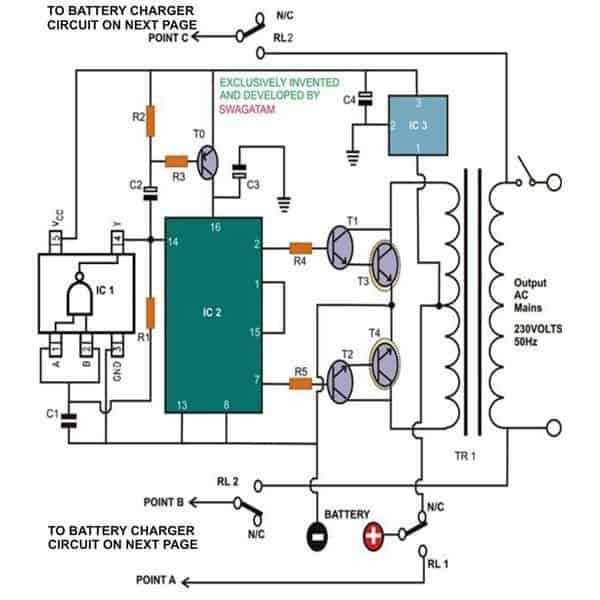 uninterruptible power supply wiring diagram