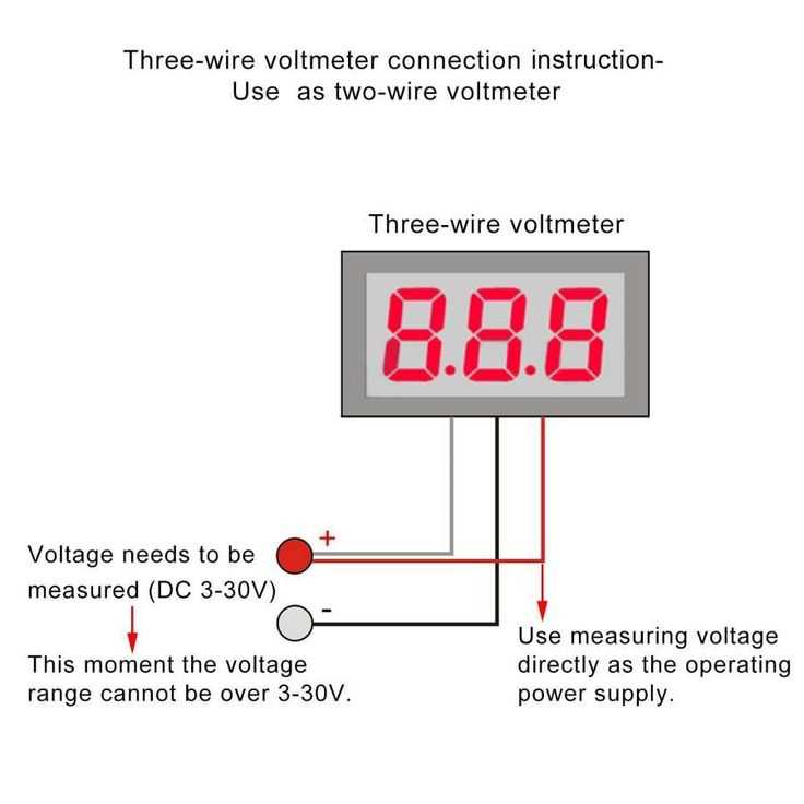 voltmeter wiring diagram