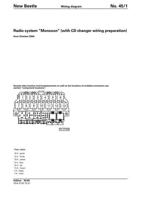 vw bug wiring diagram