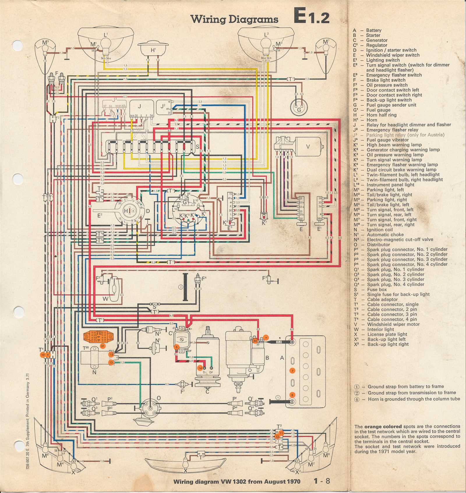 vw type 1 wiring diagram