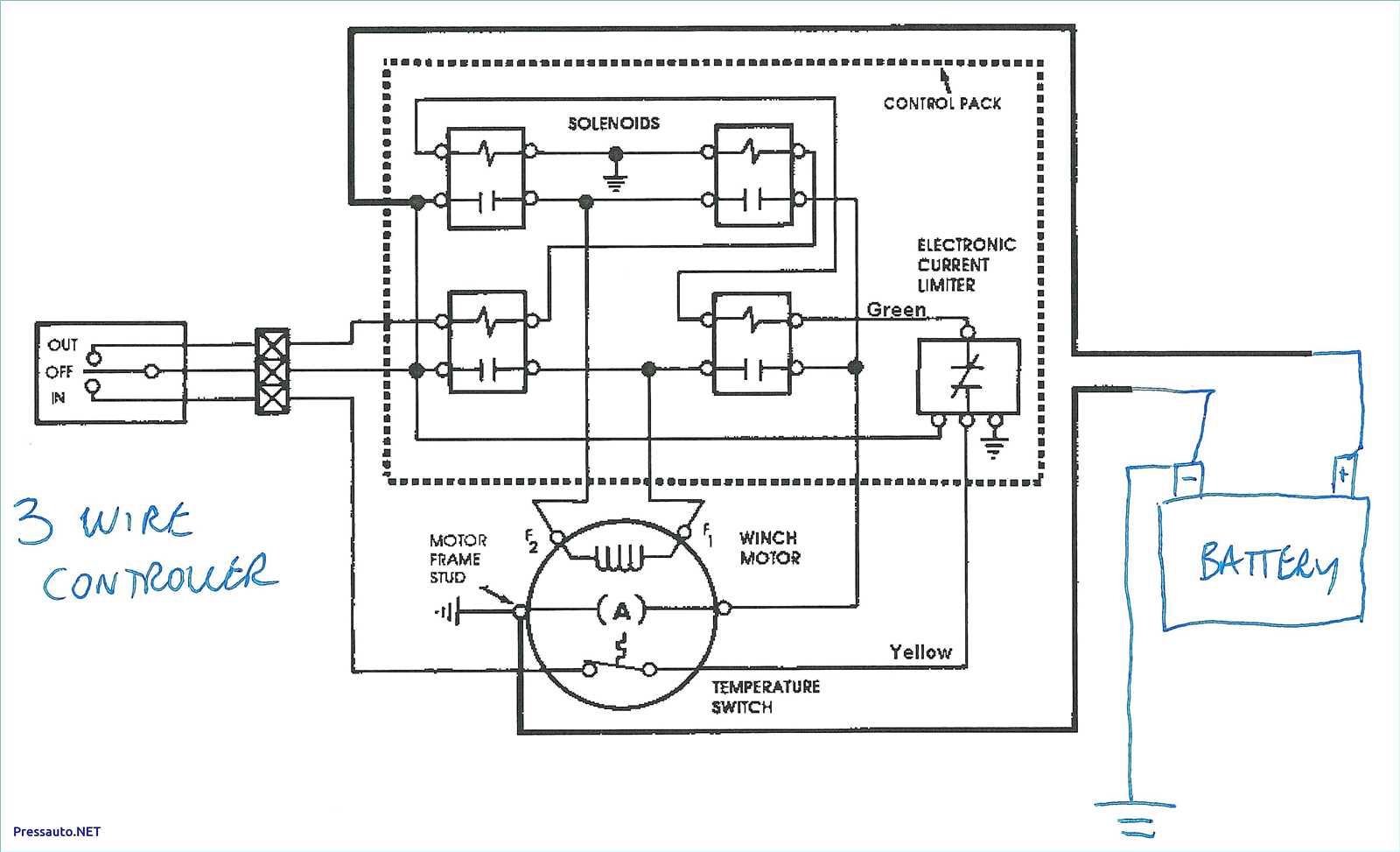 winch solenoid wiring diagram