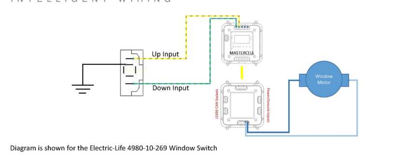 window switch wiring diagram