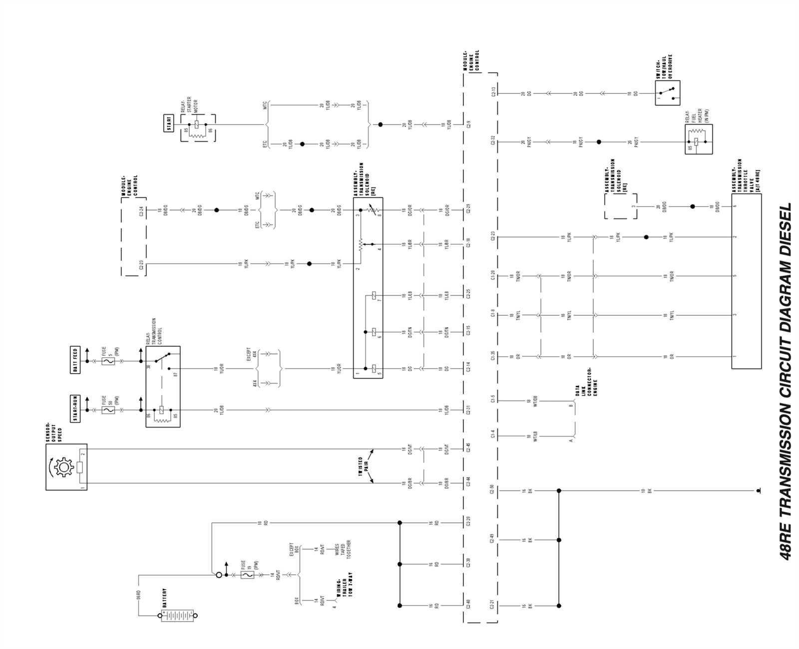 wireing diagram 2005 dodge 2500 cummings throddle control