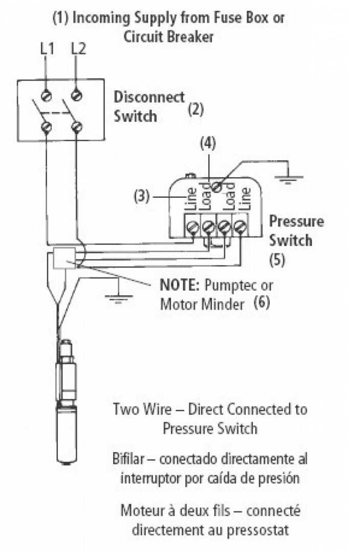 wiring air compressor pressure switch diagram