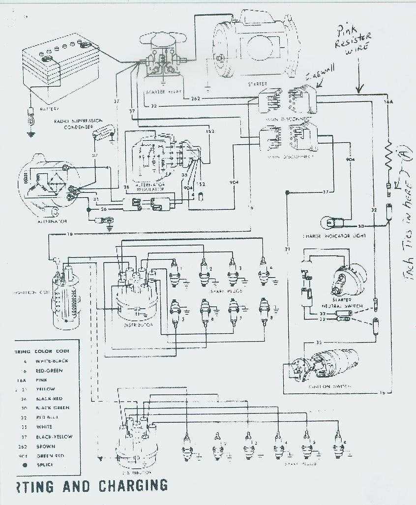 wiring diagram 1967 mustang