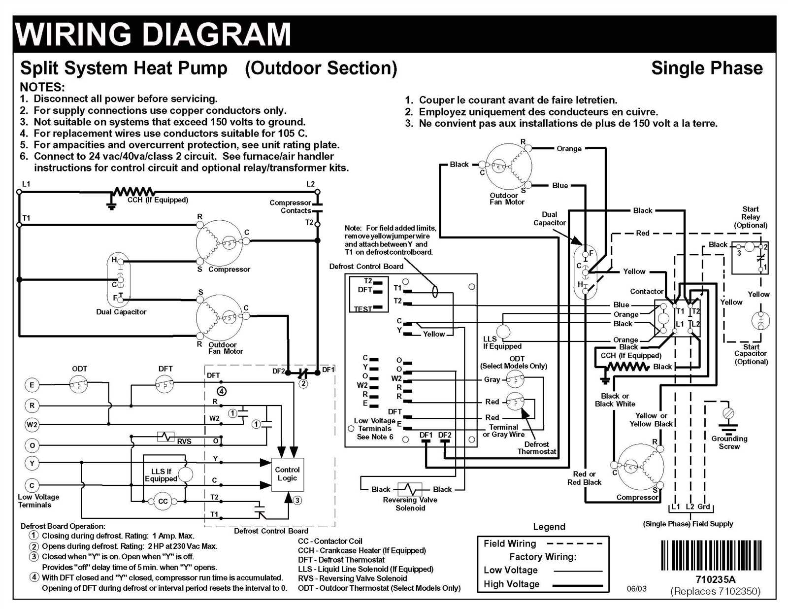 wiring diagram fan motor capacitor