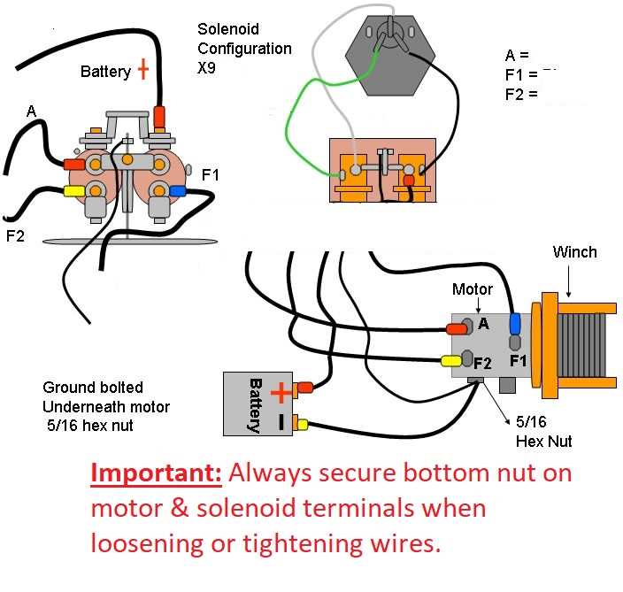 wiring diagram for 12v winch