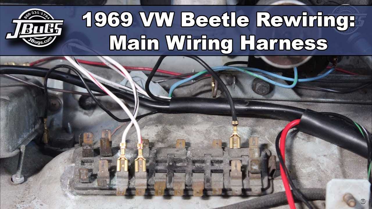 wiring diagram for 1965 vw bug