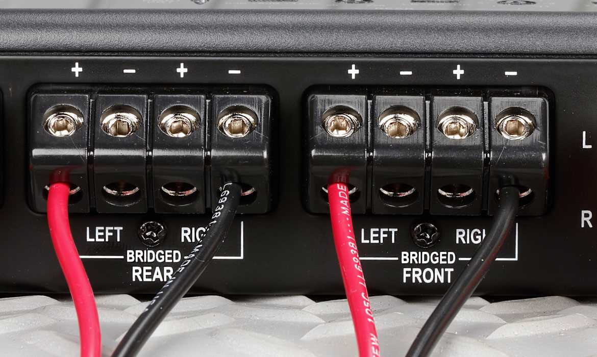 wiring diagram for 5 channel amp