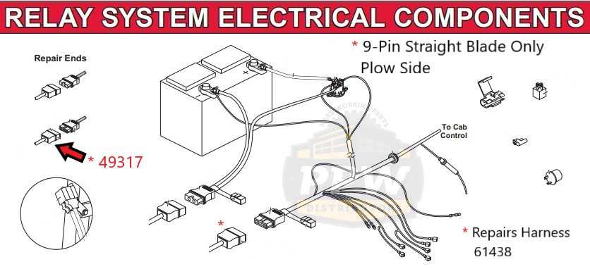 wiring diagram for a western snow plow