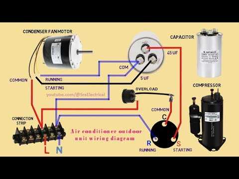 wiring diagram for ac condenser