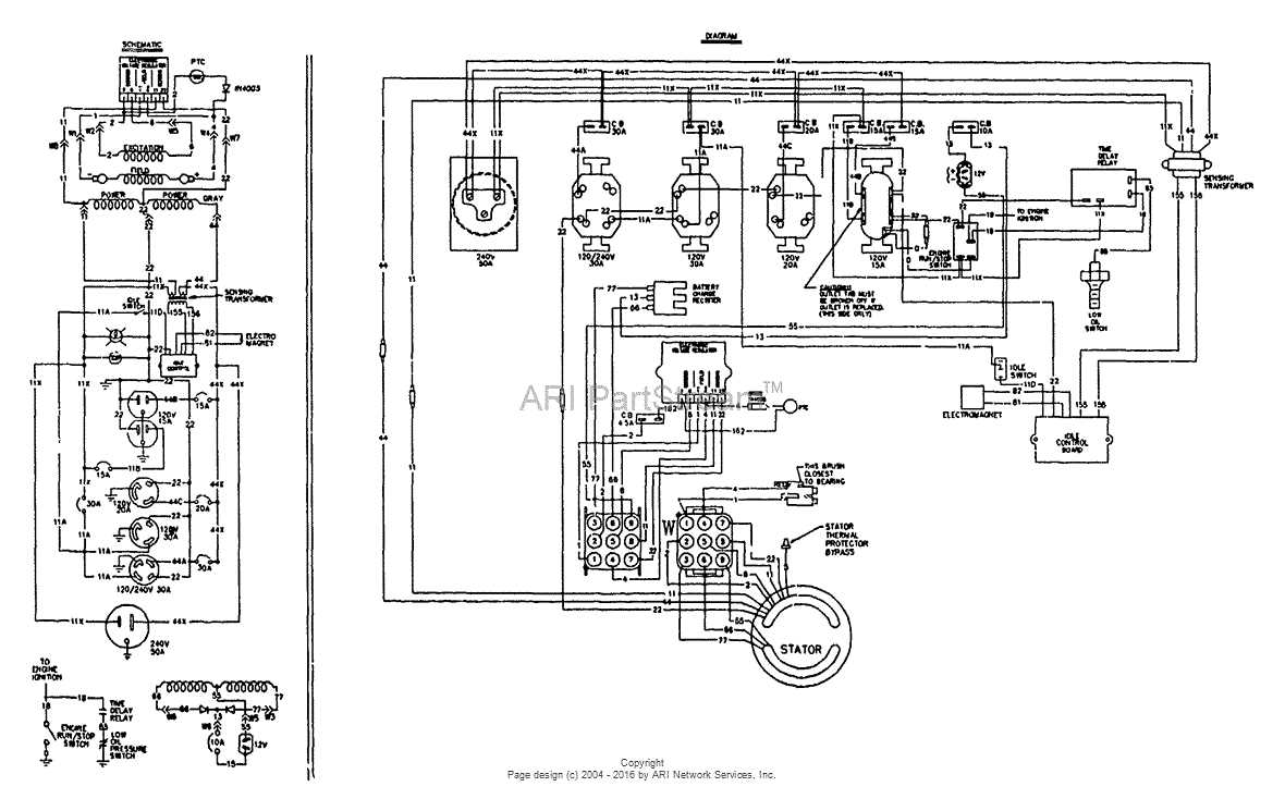 wiring diagram for generator