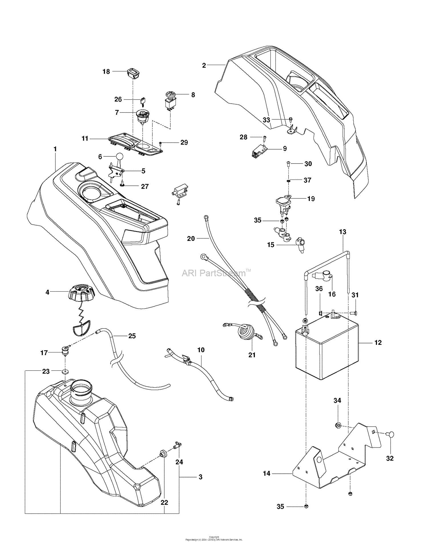 wiring diagram for husqvarna zero turn mower