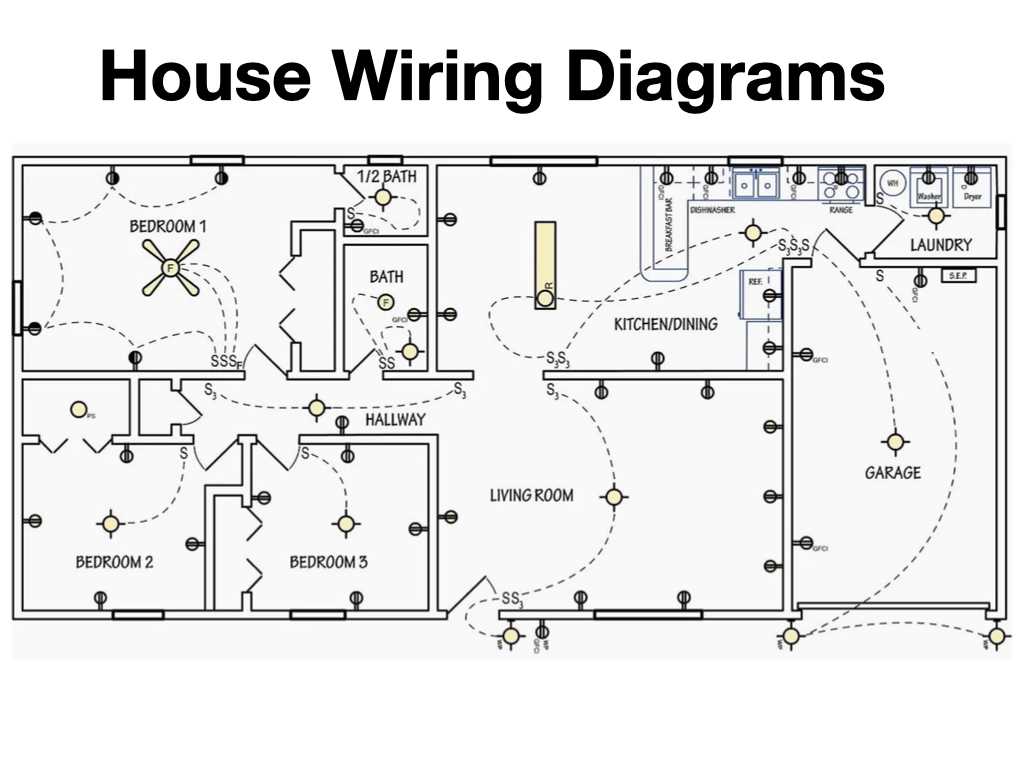 wiring diagram for kitchen