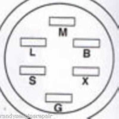 wiring diagram for lawn mower ignition switch