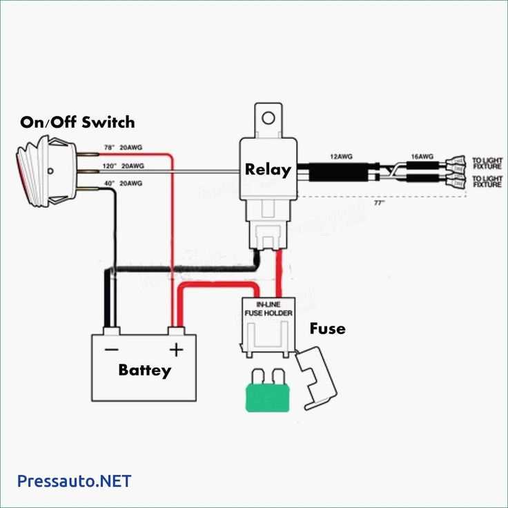 wiring diagram for light bar switch