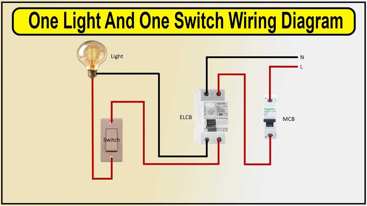 wiring diagram for light switch